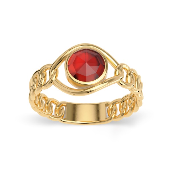 Bague Gourmette