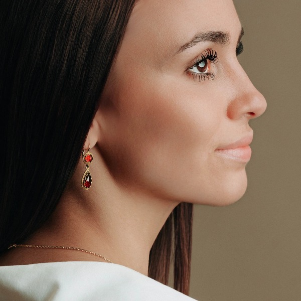 Boucles d'oreilles Pampilles