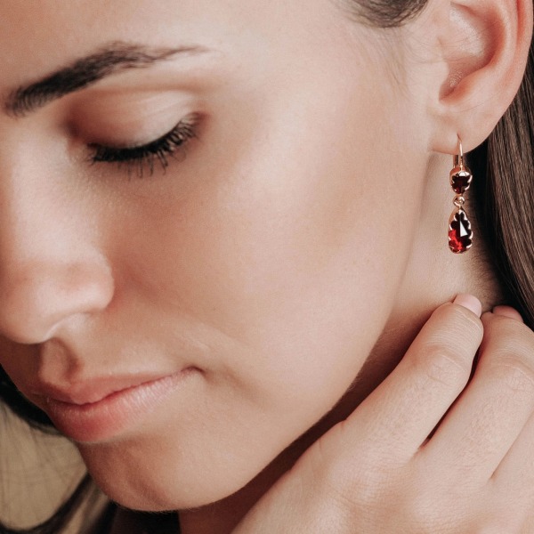 Boucles d'oreilles Pampilles