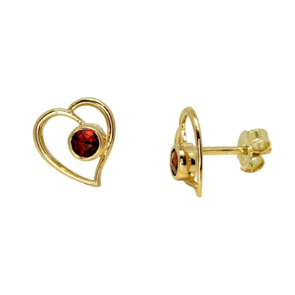 Boucles d'oreilles Coeur Lligat©