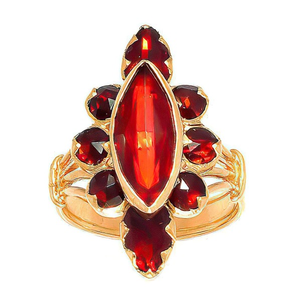 Bague Marquise