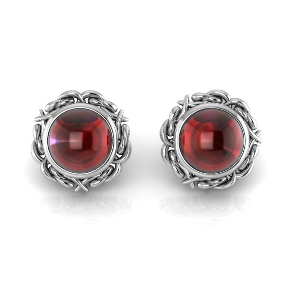 Boucles d'oreilles Rondes