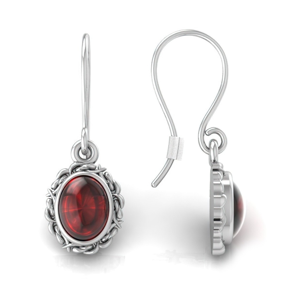 Boucles d'oreilles Ovales