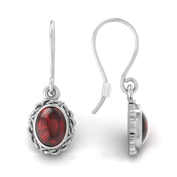 Boucles d'oreilles Ovales