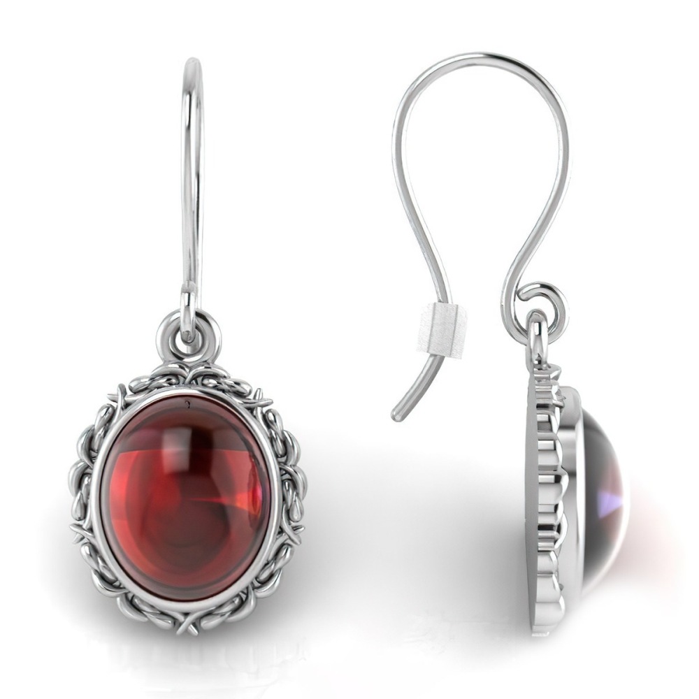 Boucles d'oreilles Ovales