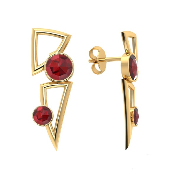 Boucles d'oreilles Racou