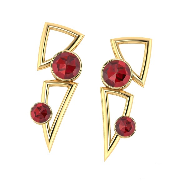 Boucles d'oreilles Racou