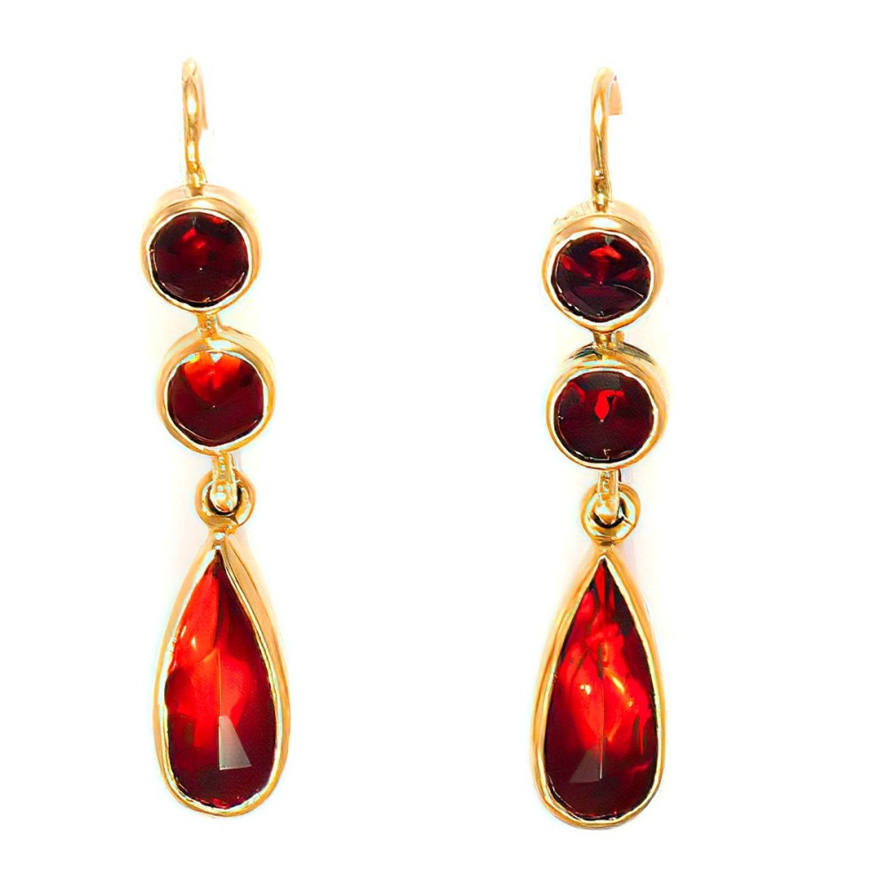 Collier Pendentif Perles De Verre + Boucles D'oreilles Assorties - Multicolore - Feuille