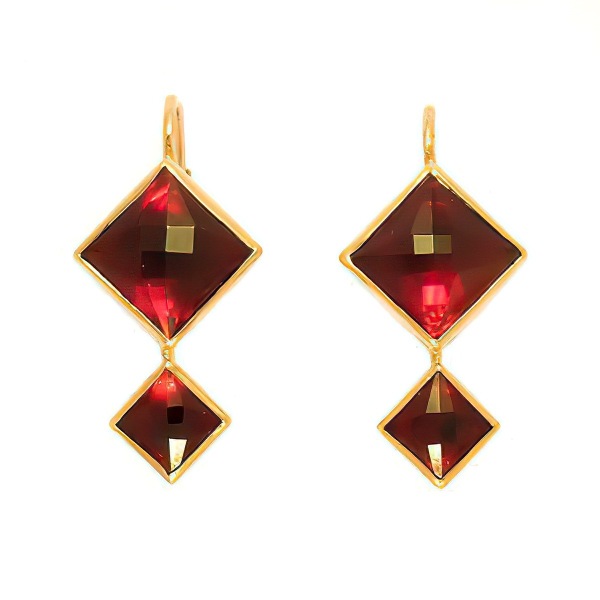 Boucles d'oreilles Duo