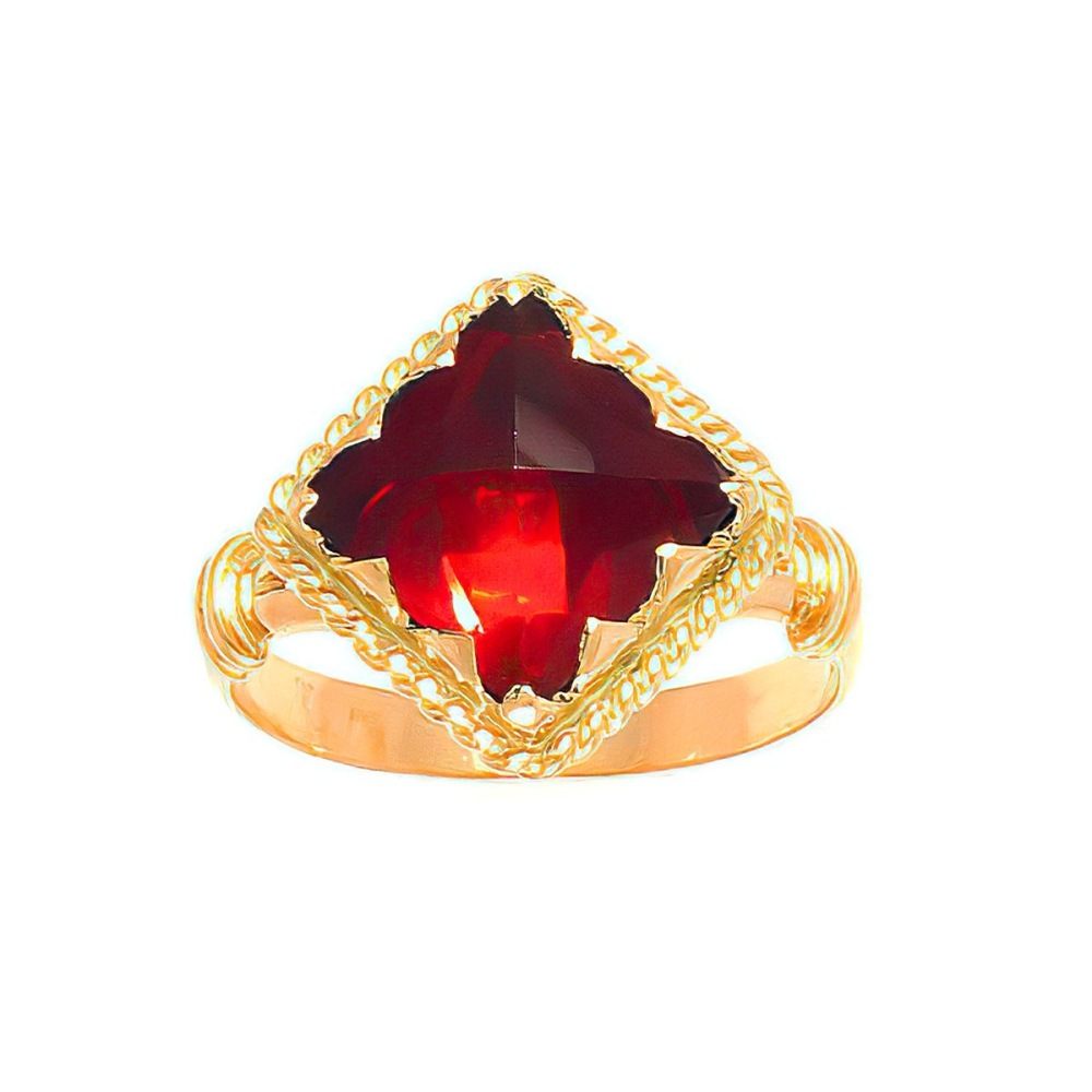 Bague Grenat Losange