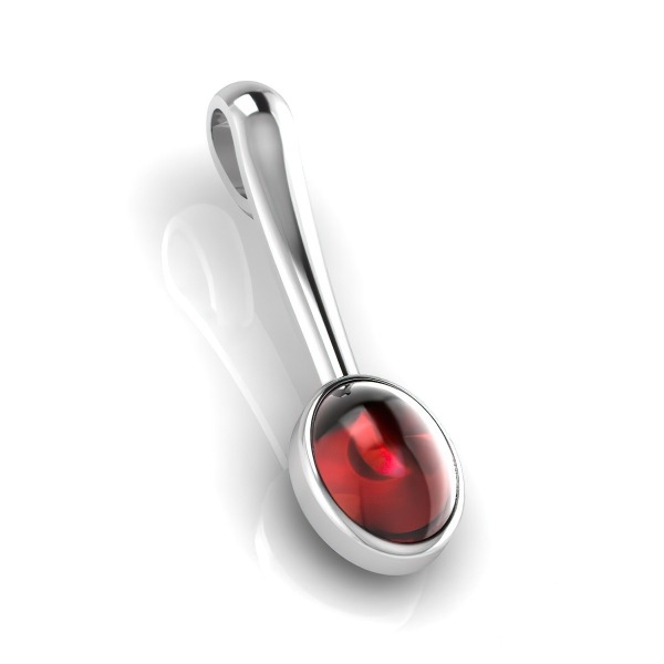 Pendentif Grenat