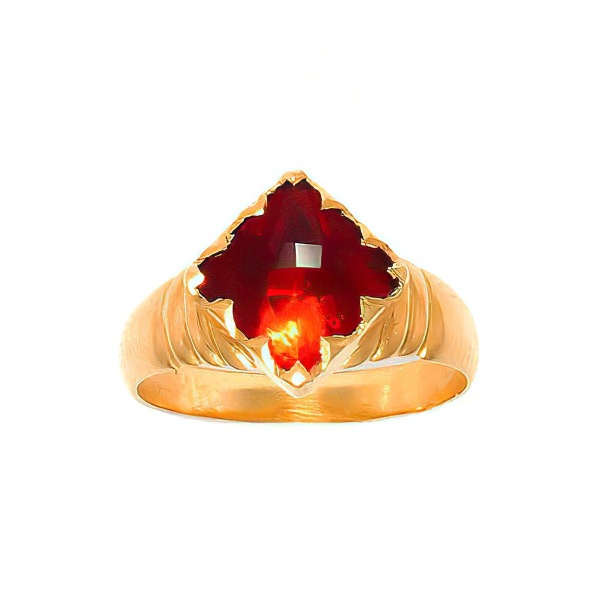 Bague Corps Godrons