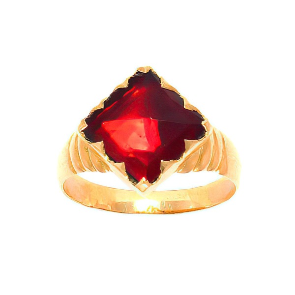 Bague Corps Godrons