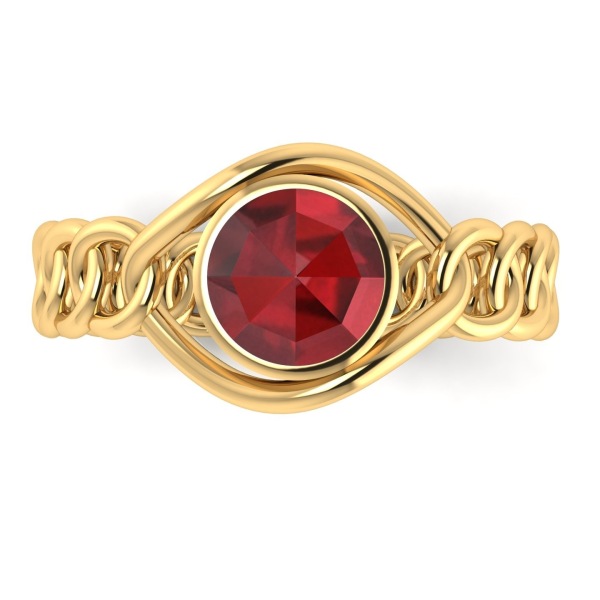 Bague Gourmette