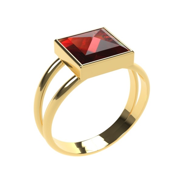 Bague Corps Double