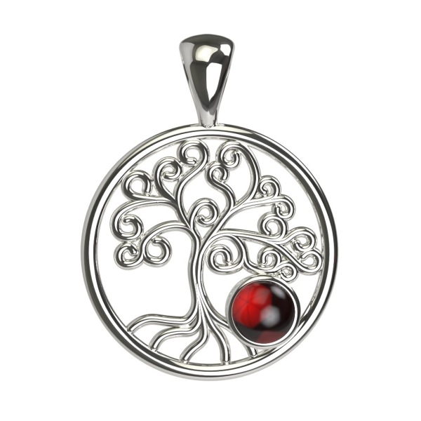 Arbre de vie Grenat