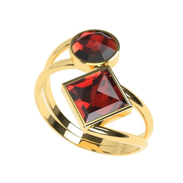 Bague Duo