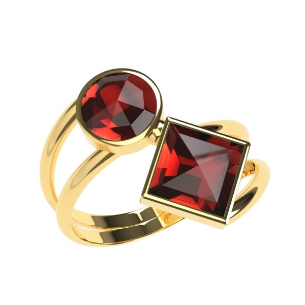 Bague Duo