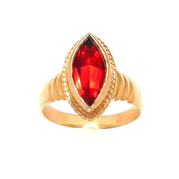 Bague Corps Godrons
