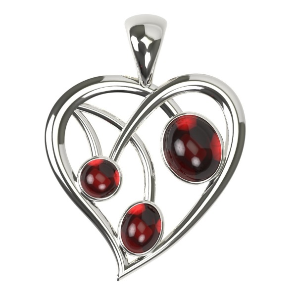 Pendentif Grenat Passion
