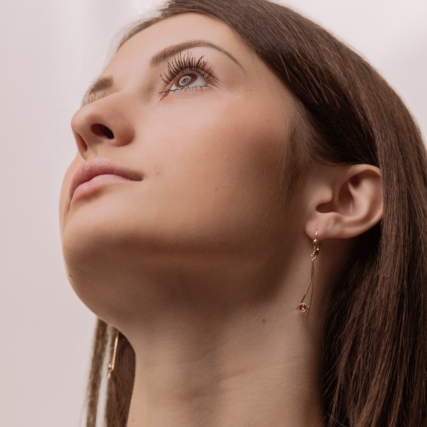 Boucles d'oreilles Brin