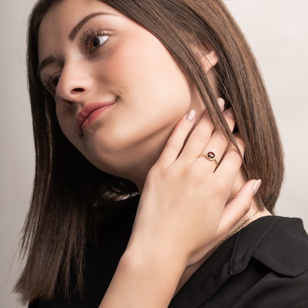 Bague Corps Ciselé