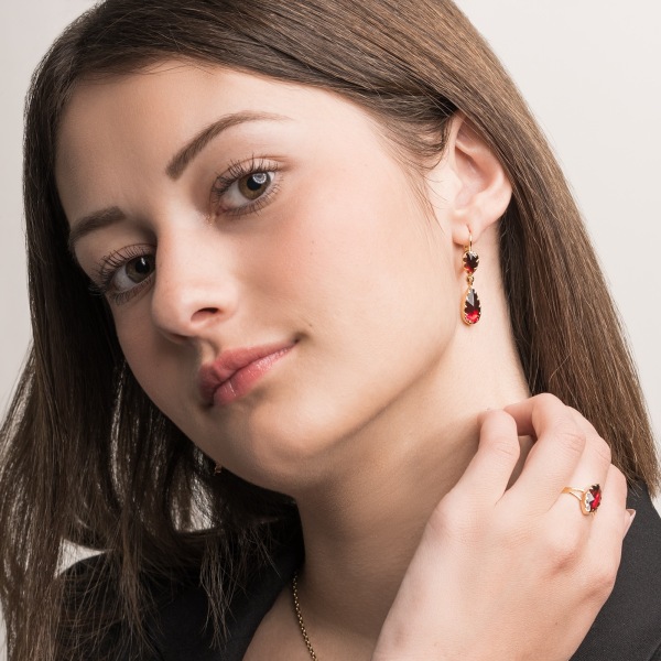 Boucles d'oreilles Pampilles