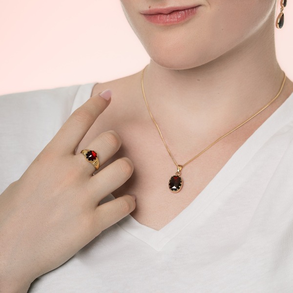 Bague Corps Godrons