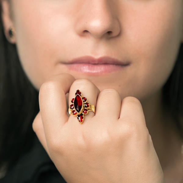 Bague Marquise