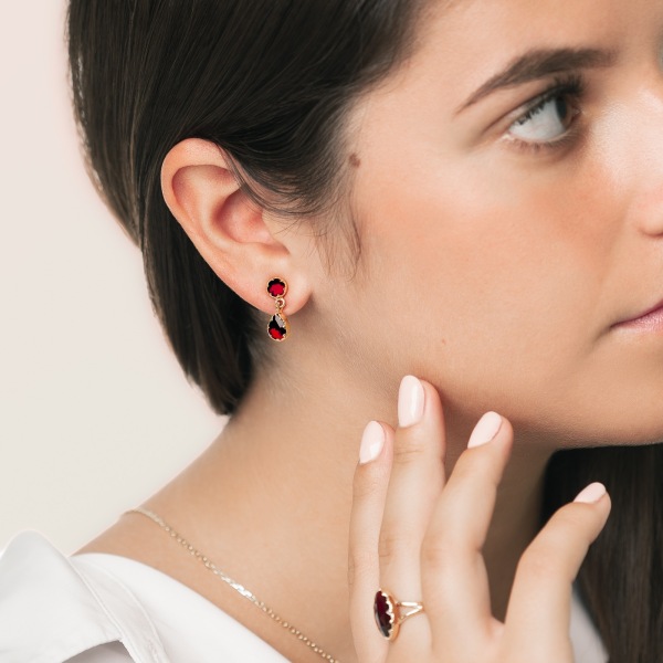 Boucles d'oreilles Pampilles