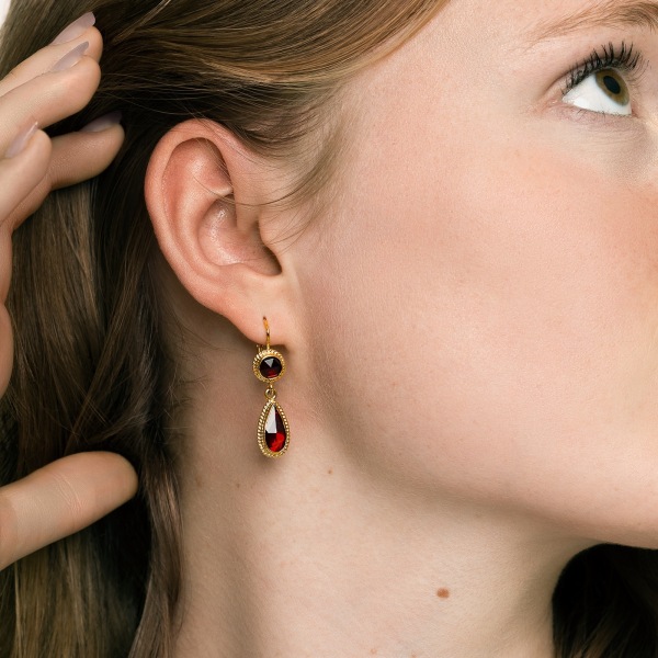 Boucles d'oreilles Pampilles