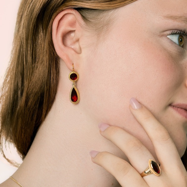 Boucles d'oreilles Pampilles