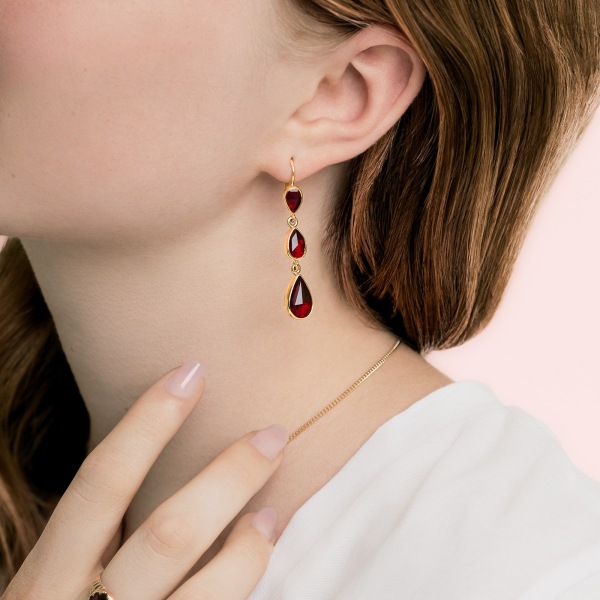 Boucles d'oreilles Tryonat