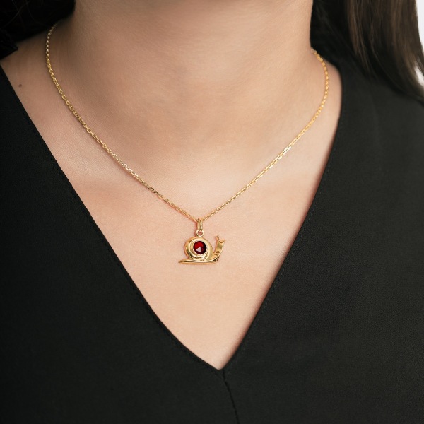 "Cargol" Escargot Grenat