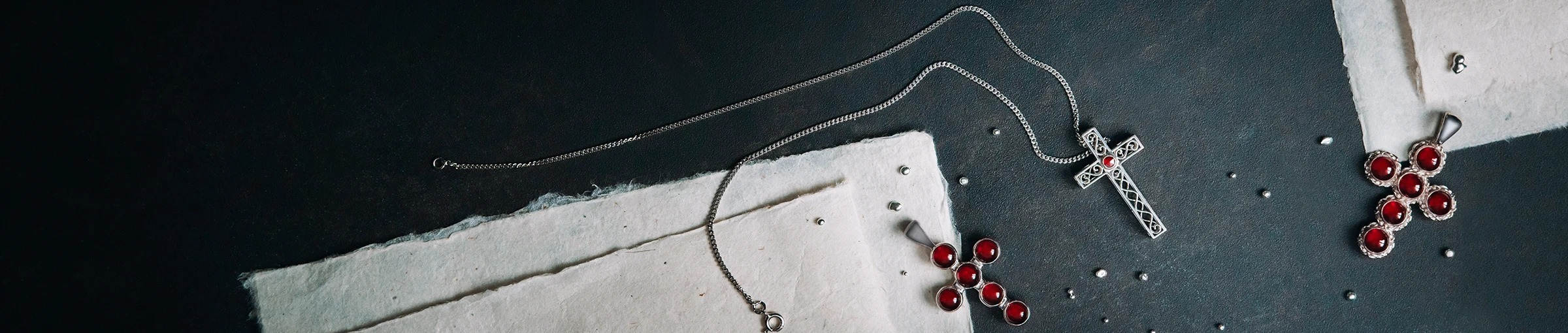 Croix argent