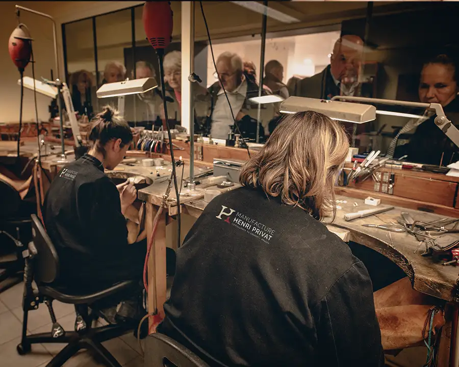 Visite de la manufacture
